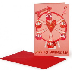 LEGAMI ΕΥΧΕΤΗΡΙΑ ΚΑΡΤΑ ΑΓΑΠΗΣ GREETING CARD - LOVE WHEEL BGA0001