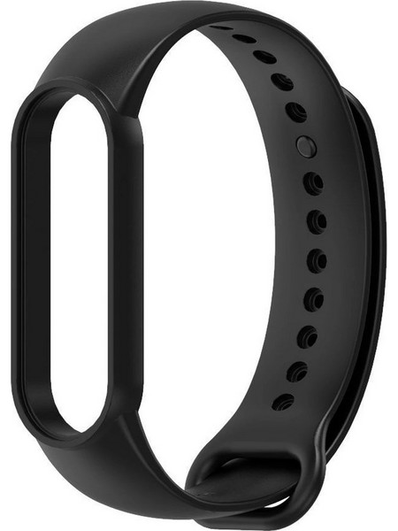 Tech-Protect Icon Λουράκι Σιλικόνης Black (Xiaomi Mi Smart Band 5 / 6 / 7)