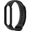 Tech-Protect Icon Λουράκι Σιλικόνης Black (Xiaomi Mi Smart Band 5 / 6 / 7)