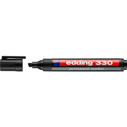 EDDING ανεξίτηλος μαρκαδόρος 330, 1-5mm, επαναγεμιζόμενος, μαύρος
