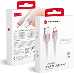 Forcell F-Energy C353 USB-A to Lightning Cable 12W 1m White