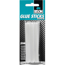 Bison Glue Sticks Σιλικόνης 11mm Διάφανα 6 Τεμάχια