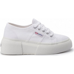Superga 2287-COTW Γυναικεία Sneakers Flatforms Λευκά S00DQS0-901