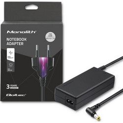 Qoltec Φορτιστής Laptop 90W για Acer με Ενσωματωμένο Καλώδιο Τροφοδοσίας 50087