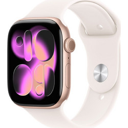 Apple Watch Series 11 42mm Aluminum Rose Gold Light Blush