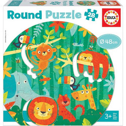 Παιδικό Puzzle Educa Η Ζούγκλα 28 Κομμάτια