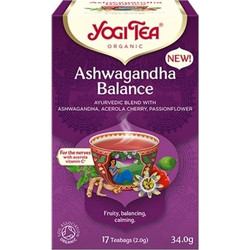 YOGI TEA ASHWAGANDHA BALANCE (17x2g)34.0g ΒΙΟ
