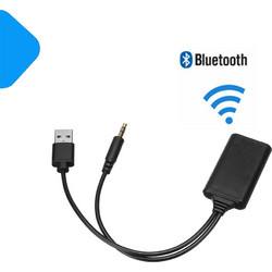 Bluetooth Αυτοκινήτου 5.0 για το Ταμπλό (AUX / Audio Receiver / με USB θύρα Φόρτισης) KOS-12126
