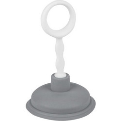 Βεντούζα Απόφραξης Mini Λευκή Γκρι O10.6x17cm