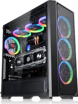 Raijintek Ponos MS4 Gaming Midi Tower Κουτί Υπολογιστή με Πλαϊνό Παράθυρο