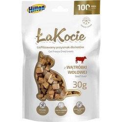 HILTON LaKocie Freeze dried beef liver - cat treats - 30g