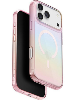 Uniq Iridescia MagClick Θήκη Pink Prism (iPhone 17 Pro Max)