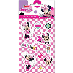 ΑΥΤΟΚΟΛΛΗΤA DISNEY MINNIE MOUSE 8X12 5ΦΥΛΛΑ