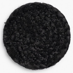 Calma House - Σετ 4 Σουβέρ Jute Ural Black 10cm