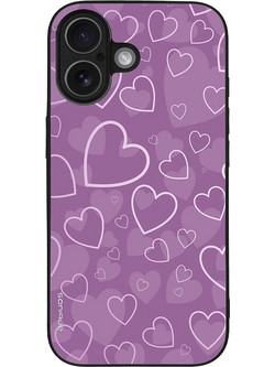 Sonique Heart Series Θήκη iPhone 17 Violet