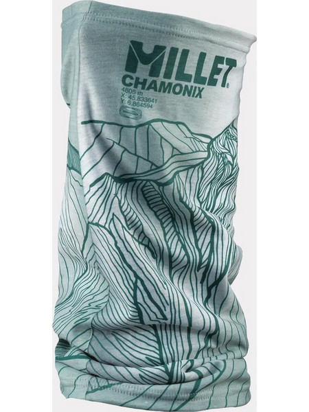 MILLET Chamonix Neckwarmer, Μαντήλι Λαιμού, MIV10628-N4238 /Πράσινο