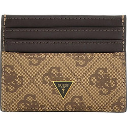 Guess Milano Card Holder Ανδρική Καρτοθήκη Dark Black CSMVELELEA25