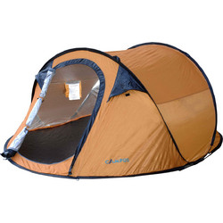 Campus Belize Σκηνή Camping Τούνελ 3 Ατόμων Καλοκαιρινή Pop Up 180x235x100cm 110-0668