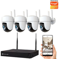 ST-THS-453 - Ασύρματο WiFi Kit 3MP με Ήχο + NVR | SecurityTech.gr