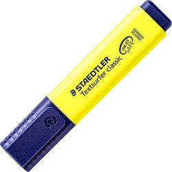 Μαρκαδόρος Υπογράμμισης Κίτρινος Staedtler Textsurfer Classic Yellow 364-1