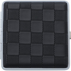 Gentelo Ταμπακιέρα Black - Embossed Checkboard