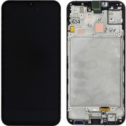 OLED Οθόνη LCD με Πλαίσιο & Μηχανισμός Αφής για Samsung Galaxy A15 4G SM-A155 / A15 5G SM-A156 μαύρο