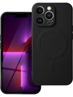 SILICONE MAG COVER with MagSafe for IPHONE 17 Pro Max black
