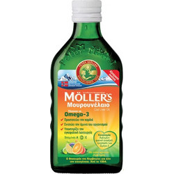 Moller's Μουρουνέλαιο Tutti Frutti 2x250ml