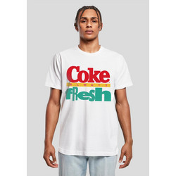 Coca Cola 90's Logo white