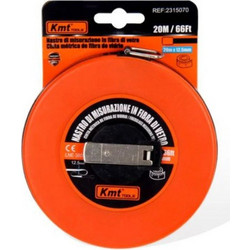 Μετροταινία Kmt Tools με Αυτόματη Επαναφορά 20m x 12.5mm