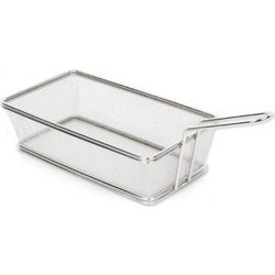 Καλάθι Σερβιρίσματος με Λαβή 21x11.5x5.8cm INOX