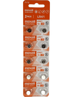 Maxell LR41 AG3 10τμχ