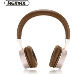 Remax RB-520HB Ενσύρματα & Ασύρματα Bluetooth Ακουστικά On Ear Deep Coffee