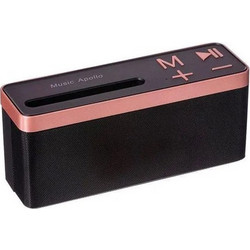 Apollo s4000 Ηχείο Bluetooth 6W Ροζ Χρυσό
