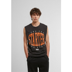 Starter Sleeveless Washed Tee acid black washed