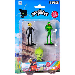 PMI Miraculous S1 Pencil Toppers 3 Pack
