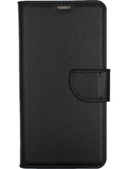 Book Case Leather Tpu για HUAWEI Y6p σε Μαύρο