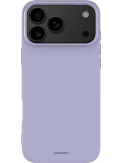 Θήκη iPhone 17 Pro Spacecase Silicone Case Σιλικόνης - Light Purple (5905719131395)