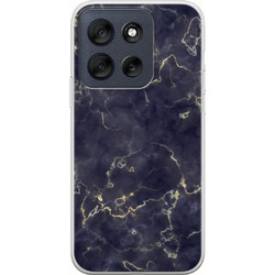 Motorola Moto G56 5G Θήκη Σιλικόνης Σκούρο Μπλε