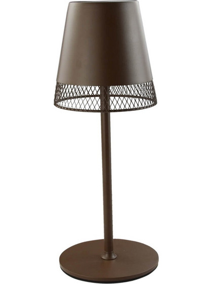Powertech LED Επιτραπέζιο Φωτιστικό HLL-0191 - Ρυθμιζόμενο, Επαναφορτιζόμενο - 1800mAh - IP20 - USB-C - Καφέ HLL-0191