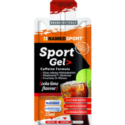 NamedSport Sport Gel Caffeine Cola Lime 25ml