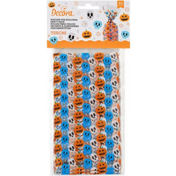 Σακούλες Halloween Κολοκύθα και Κρανία x20