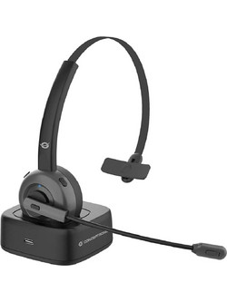 Conceptronic POLONA03BD Ασύρματα On Ear Ακουστικά Υπολογιστή με Μικρόφωνο & Bluetooth