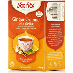 Yogi Tea Ginger Orange with Vanilla 17 Φακελάκια