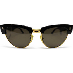 Celine CL40059US 30E Γυναικεία Γυαλιά Ηλίου Cat Eye Κοκάλινα Χρυσό Μαύρο με Καφέ Φακό