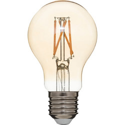 Λάμπα LED Amber Standard Dimm A60 Atmosphera για ντουί E27 - 4.2W - Θερμό Λευκό 186400