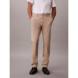 Calvin Klein Ανδρικό Παντελόνι Chino Slim Εφαρμογή Μπεζ LV04RF618G-RAK