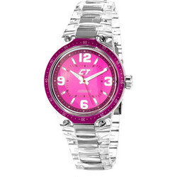Chronotech Γυναικείο Ρολόι με Ασημί Μεταλλικό Μπρασελέ CC7043M-08