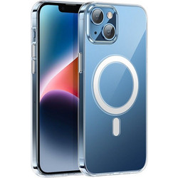 Hoco As4 High Clear Magnetic Primary Series MagSafe Back Cover Transparent (iPhone 15 Plus)