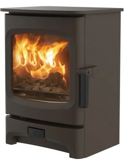 Charnwood Aire 3 Low Stand Brown Ατσάλινη Ξυλόσομπα 5kW
